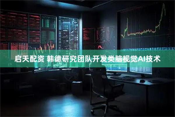 启天配资 韩德研究团队开发类脑视觉AI技术