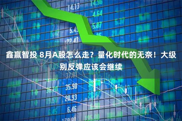 鑫赢智投 8月A股怎么走？量化时代的无奈！大级别反弹应该会继续